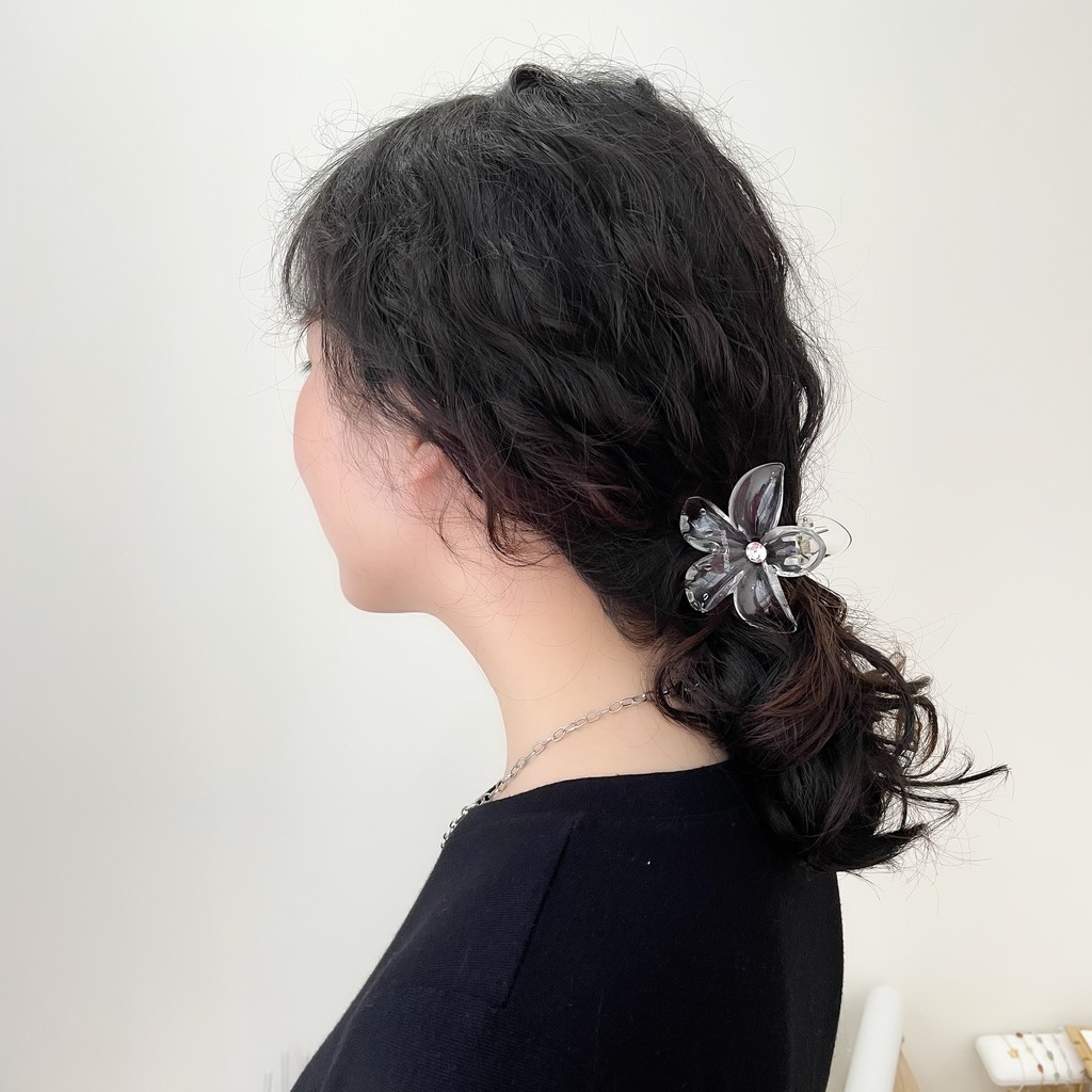 Kẹp Hoa Trong Suốt Hàn Quốc