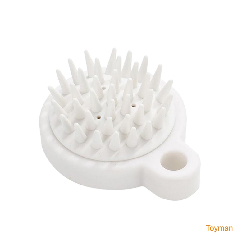 Tm-bàn Chải Silicon Massage Đầu Tẩy Tế Bào Chết Lông Mềm Cho Nam Và Nữ