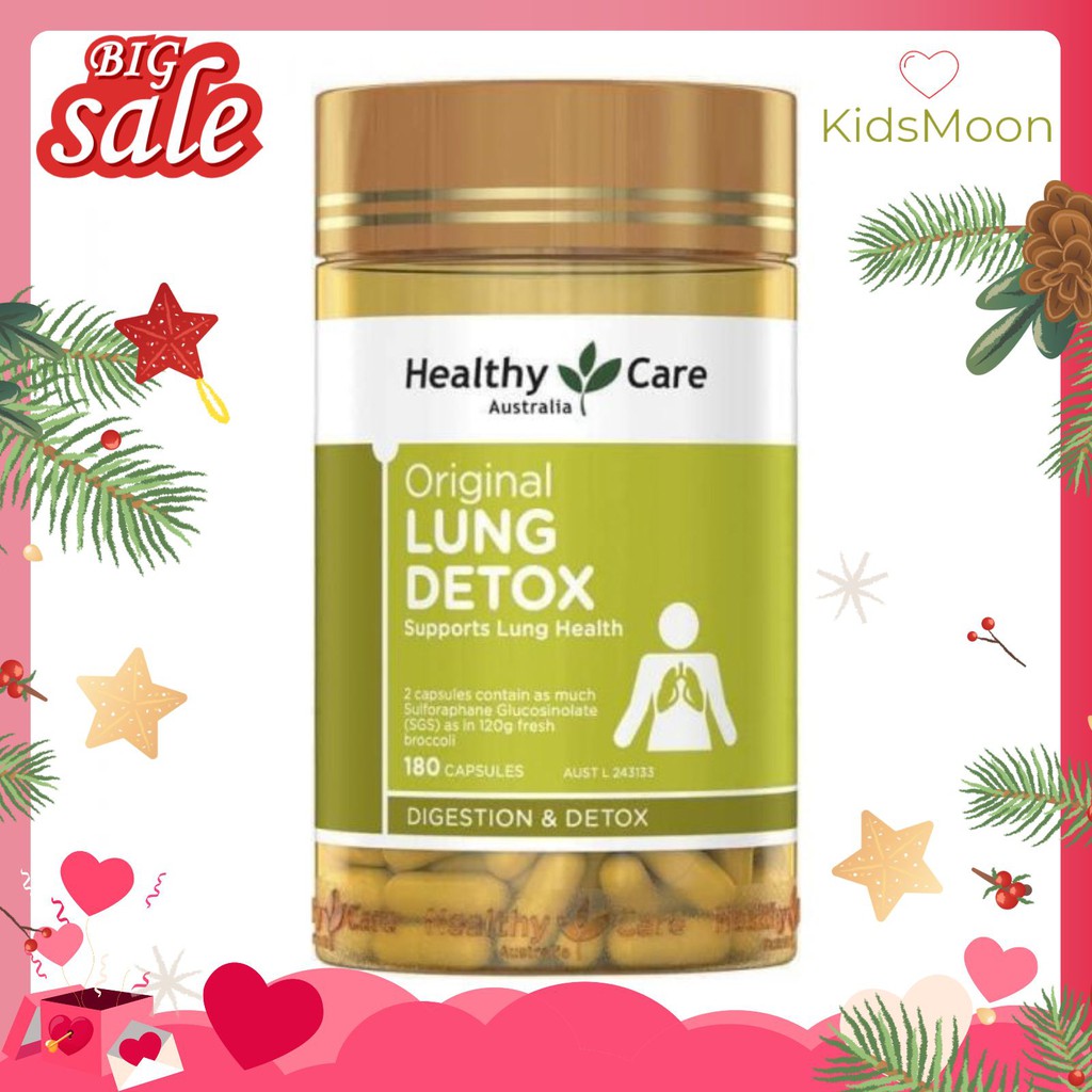 Viên uống thải độc phổi Lung detox healthy care