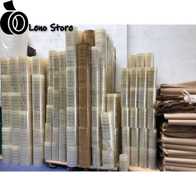 Băng dính 1kg lõi nhựa siêu mỏng