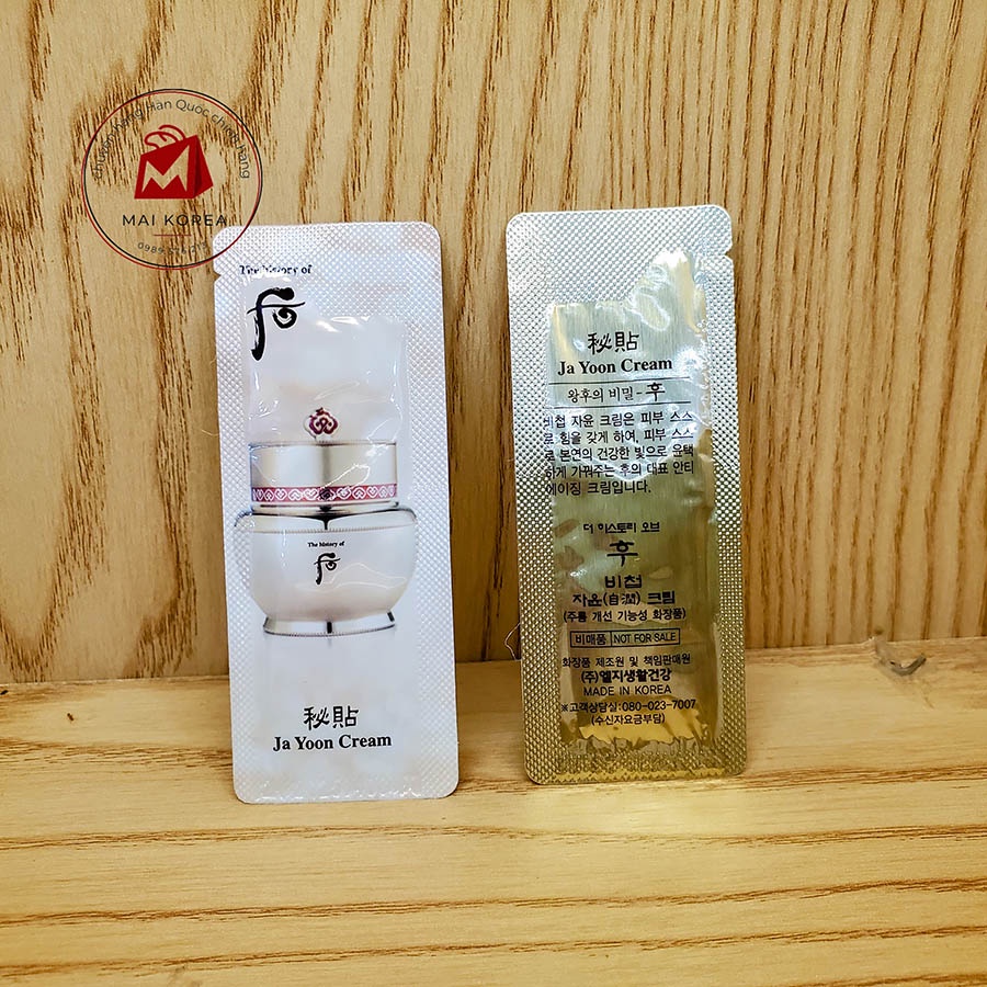 Kem Dưỡng Hồng Nhuận Tái Sinh Da Cao Cấp Bichup Whoo Ja Yoon Cream