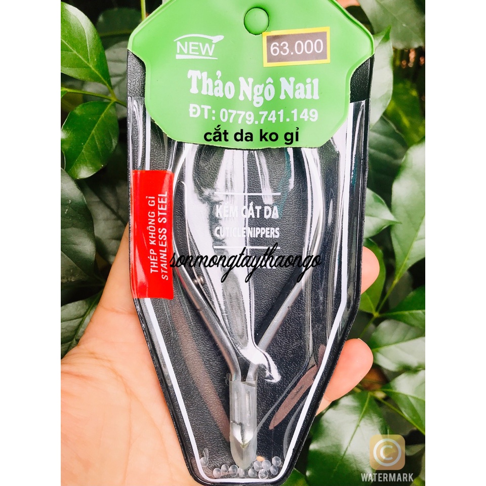 Kềm Ali DX- 506 XL cắt da Bán Nguyệt siêu bền dành cho Nail