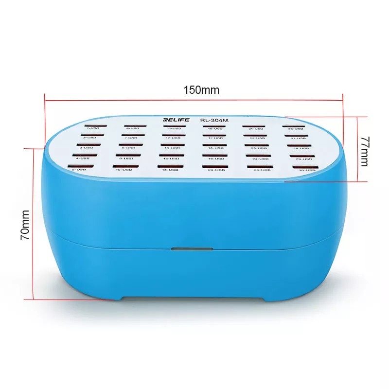 Bộ sạc 30 cổng RL-304M chính hãng
