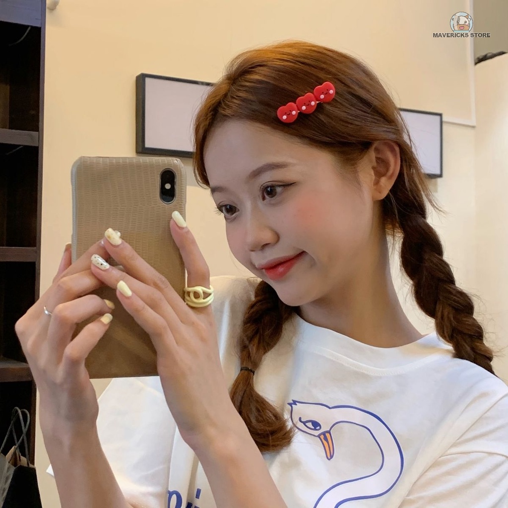 Dễ Thương Kẹp Tóc Hình Đám Mây Và Ngôi Sao Hoạt Hình Phong Cách Nhật Bản Cho Nữ