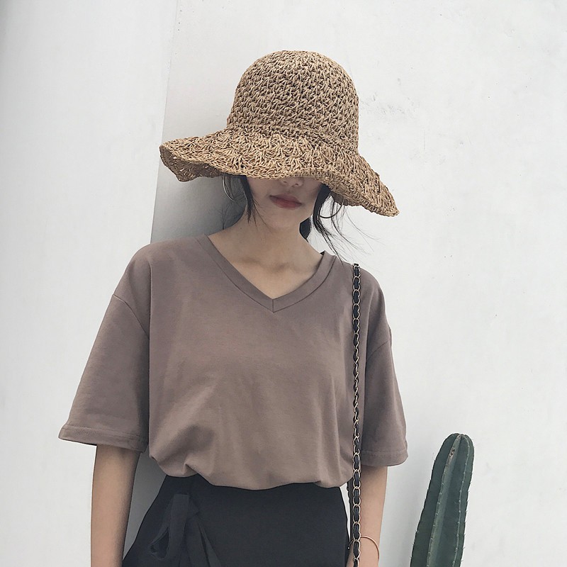 Áo thun SUXI ngắn tay gợi cảm phong cách Hàn Quốc thời trang dành cho nữ