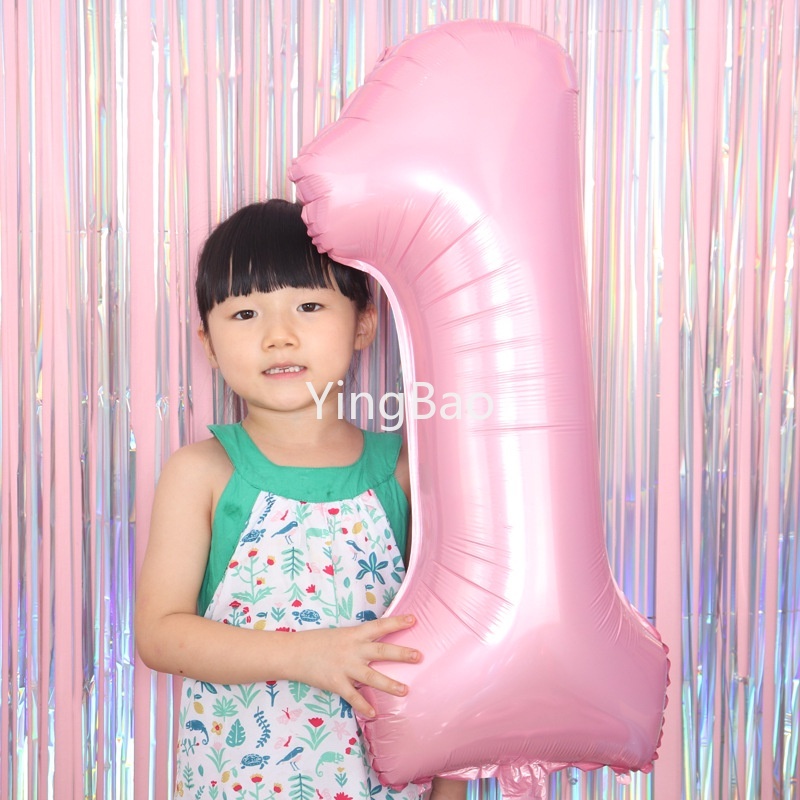 Bong Bóng Lá Nhôm Hình Số 0 1 2 3 4 5 6 7 8 9 Kích Thước 32 Inch Trang Trí Tiệc Sinh Nhật