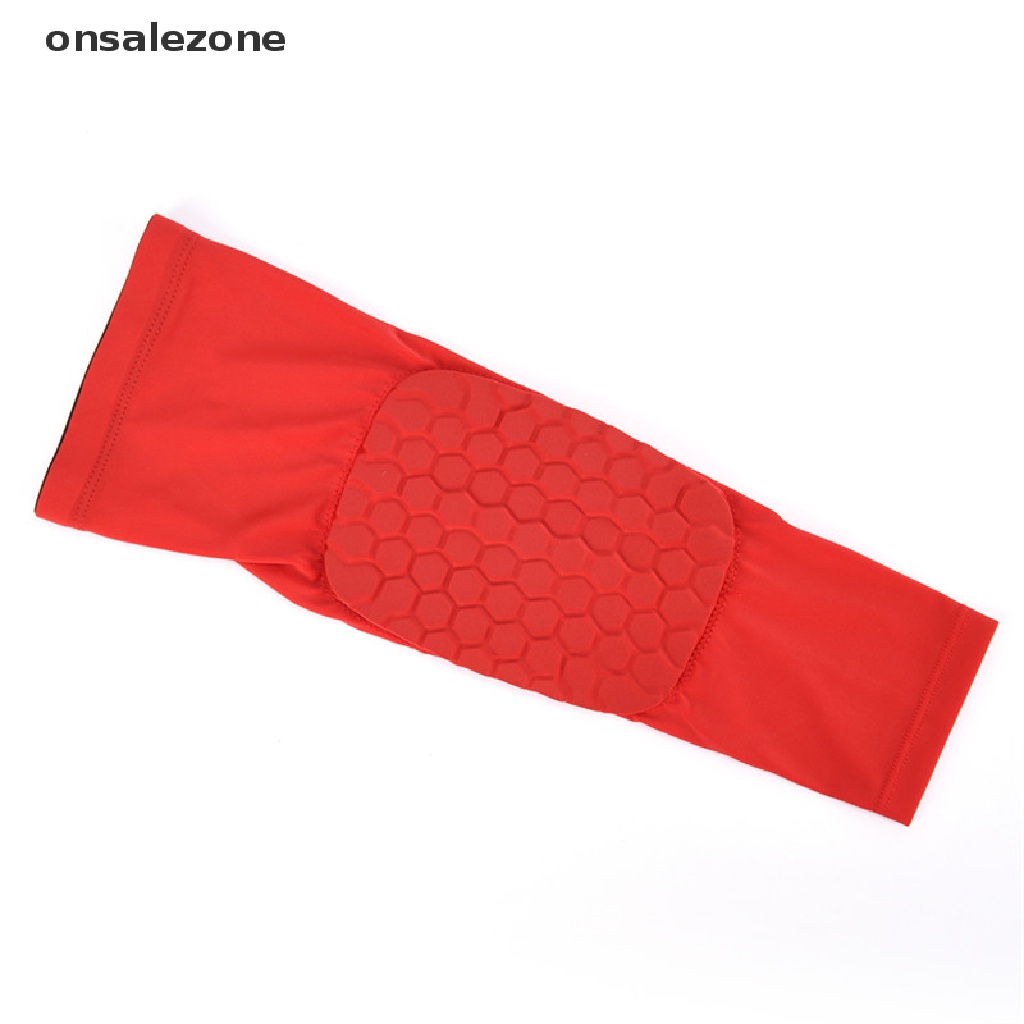 Onsalezone Honeycomb Pad Crashproof Antislip Basketball Leg Knee Long Sleeve Protector Gear TYR