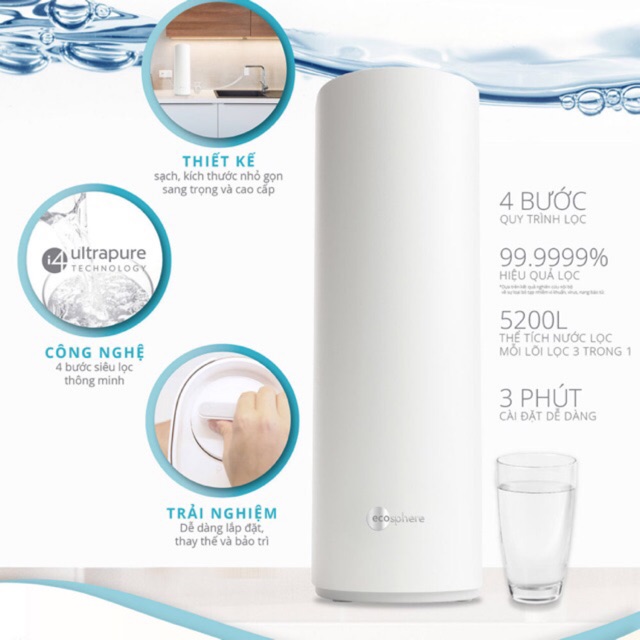 Máy lọc nước ECOSPHERE - chính hãng Nuskin