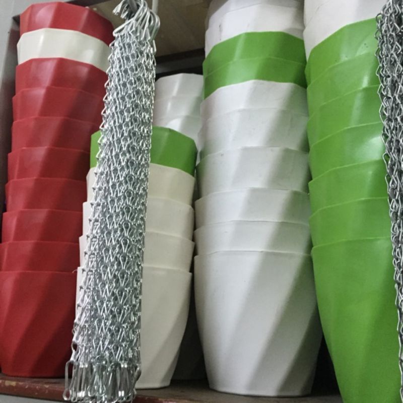 Chậu trồng cây xoắn cao cấp siêu đẹp