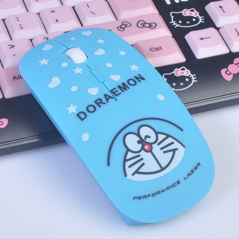 Chuột Bluetooth Chơi Game Không Dây Hình Doraemon