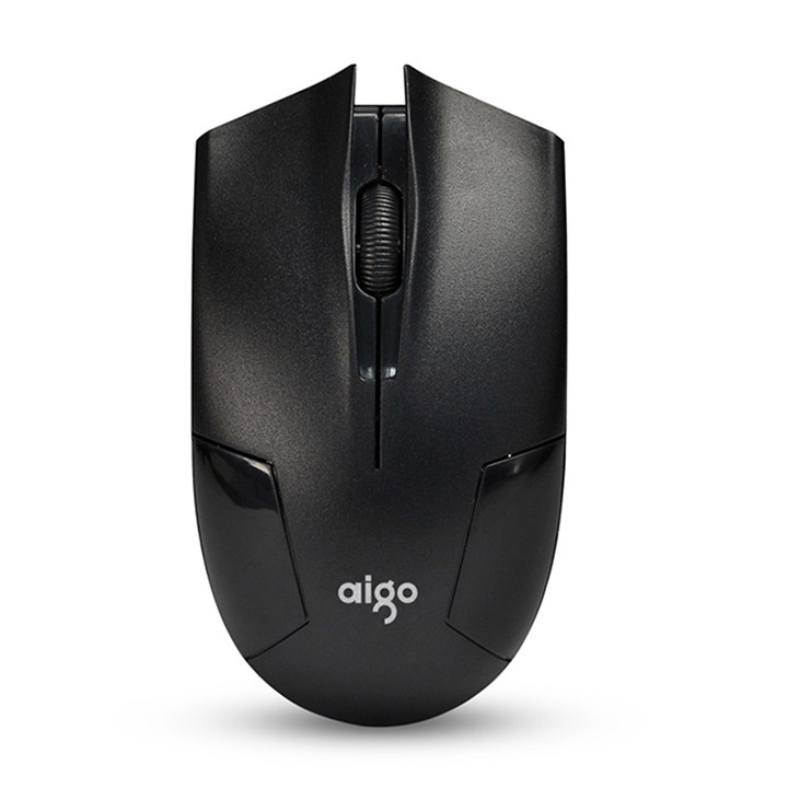 (BH12 tháng) Chuột quang văn phòng không dây Aigo Q710 cao cấp DPI siêu mượt - Có chế độ auto bật tắt