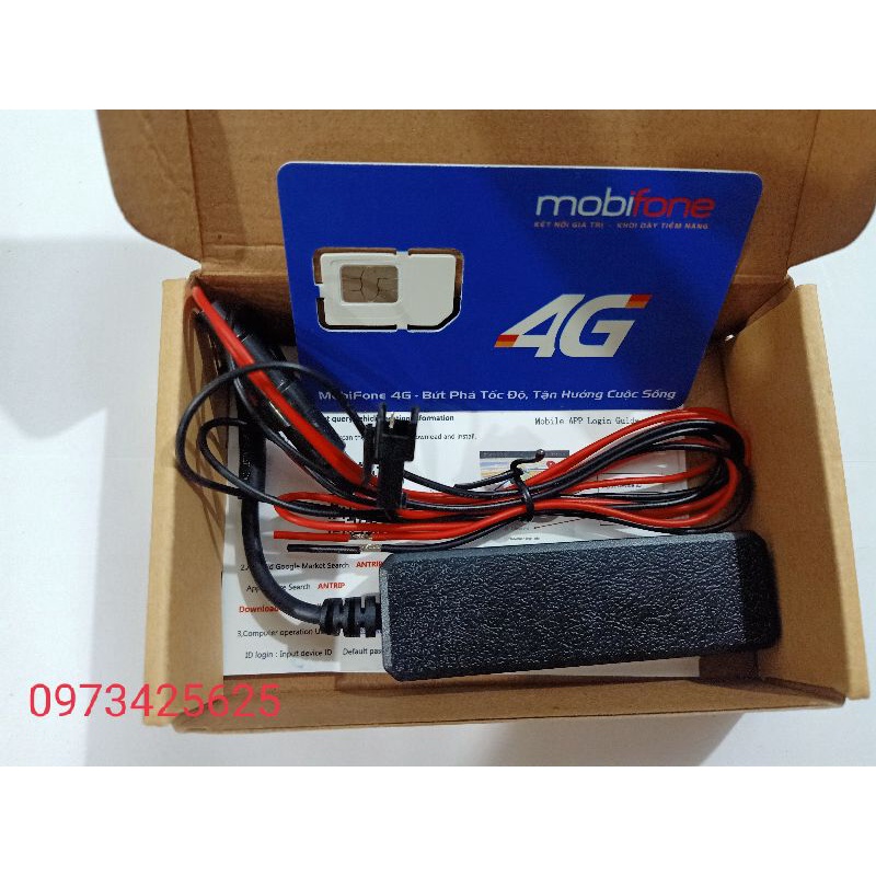 ĐỊNH VỊ XE MÁY GPS A9 KHUYẾN MÃI TẶNG KÈM SIM VIETTEL MIỄN PHÍ 1 NĂM