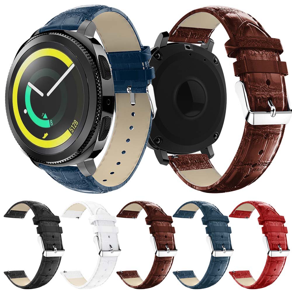 Dây đeo da thay thế cho Samsung Gear Sport 20mm sang trọng