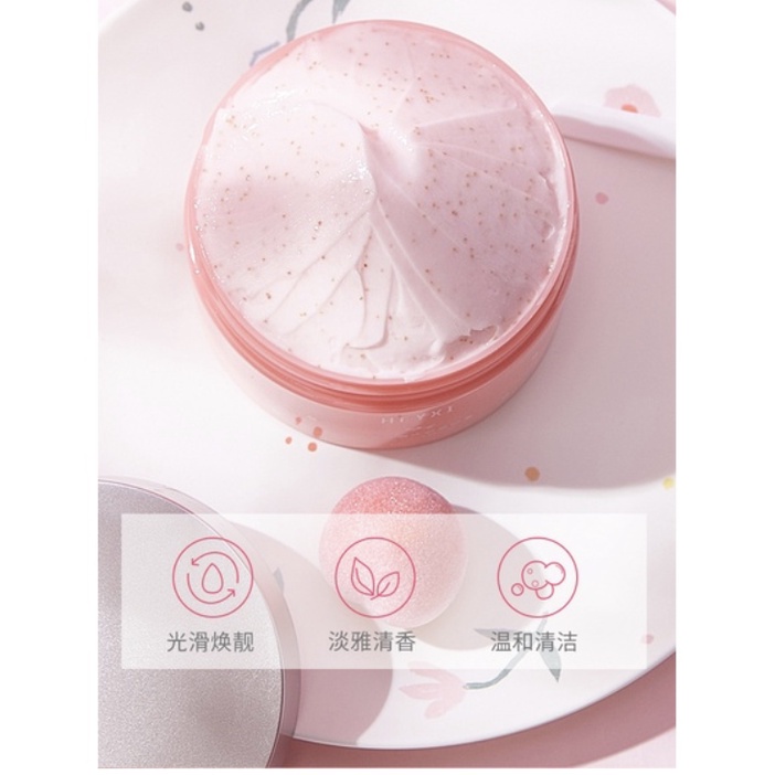 Tẩy tế bào chết body HEYXI Pure Silky Bath Body Scrub 250g HTTBC6