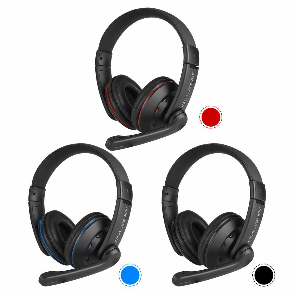 【New】 Gaming Mic Headset Stereo Over-ear Headphone For PS4/Nintendo Switch/Xbox One/PC 【ziyi】