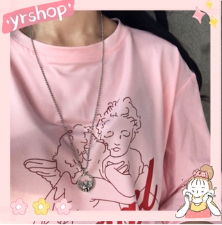 1 Vòng Cổ Hình Thiên Thần Tình Yêu Phong Cách Vintage