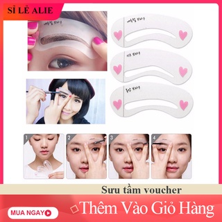 Set 3 Khuôn Kẻ Lông Mày Phong Cách