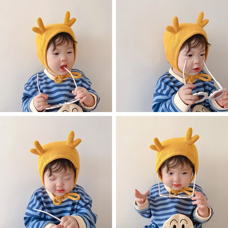 Mũ Len Tai Mèo Dễ Thương Cho Bé