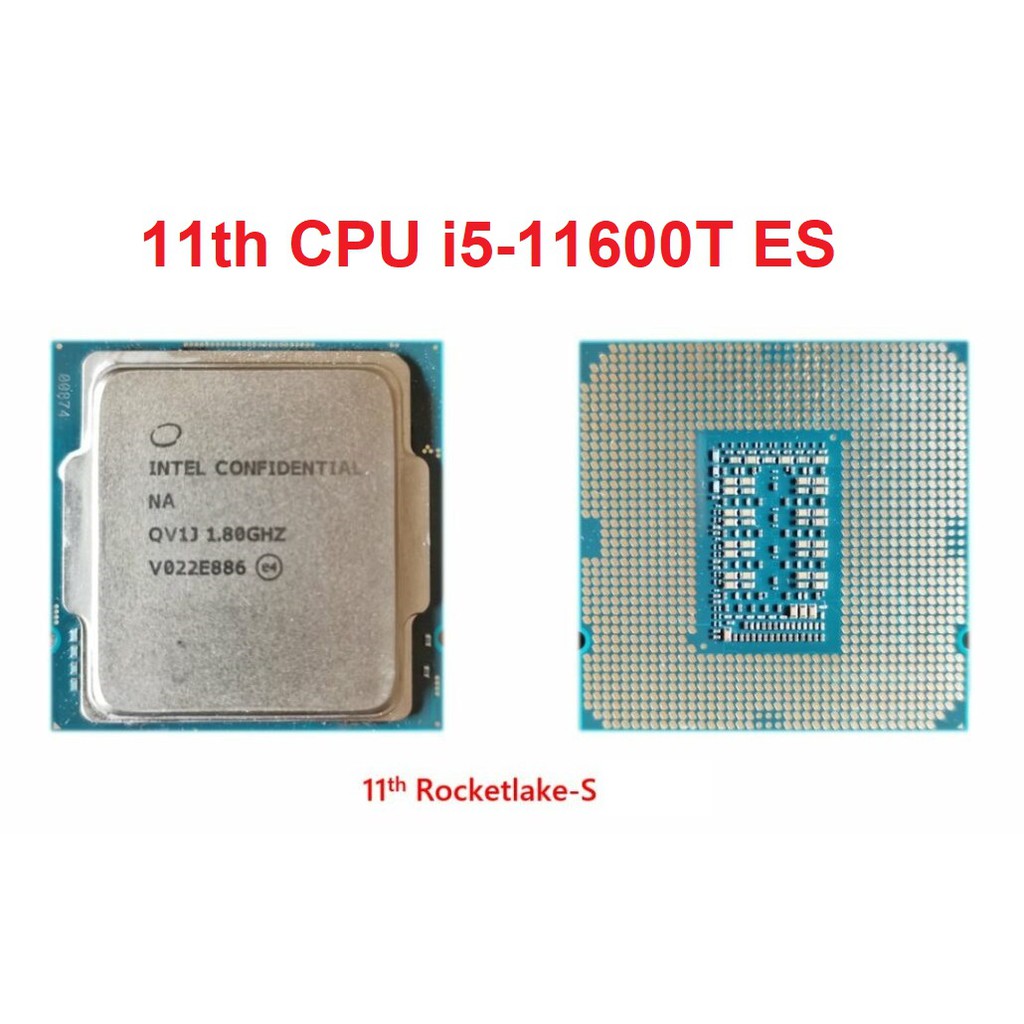 Bộ vi xử lý i5 11600T ES - CPU Intel Core i5-11600T (6 nhân 12 luồng, 1.7GHz up to 4.1GHz)