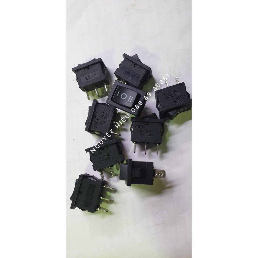 5 chiếc công tắc bập bênh 3 chế độ KCD1
