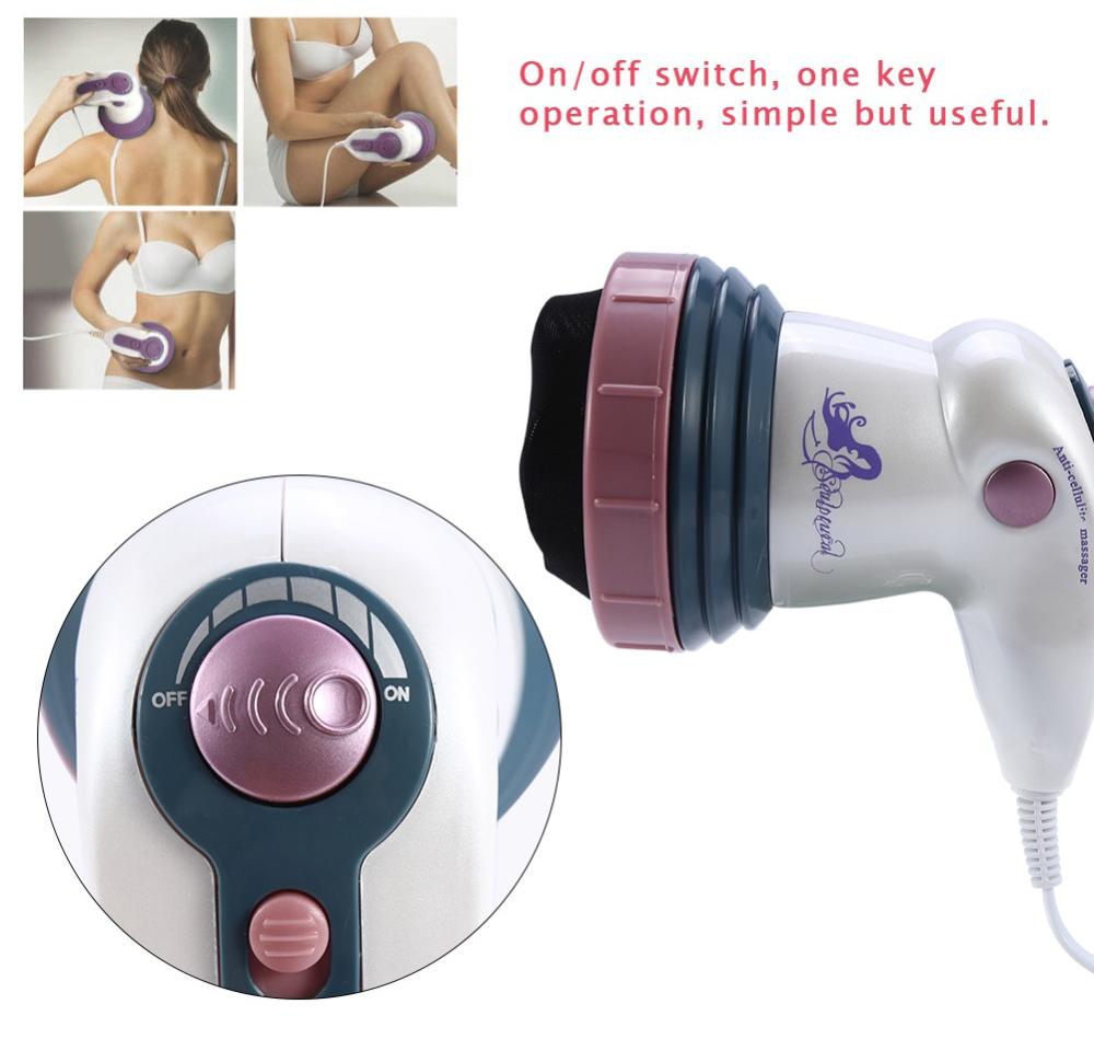 Máy Massage cầm tay Body Innovation 4 đầu trị liệu, chế độ rung lắc thư giãn, giảm mỡ hiệu quả