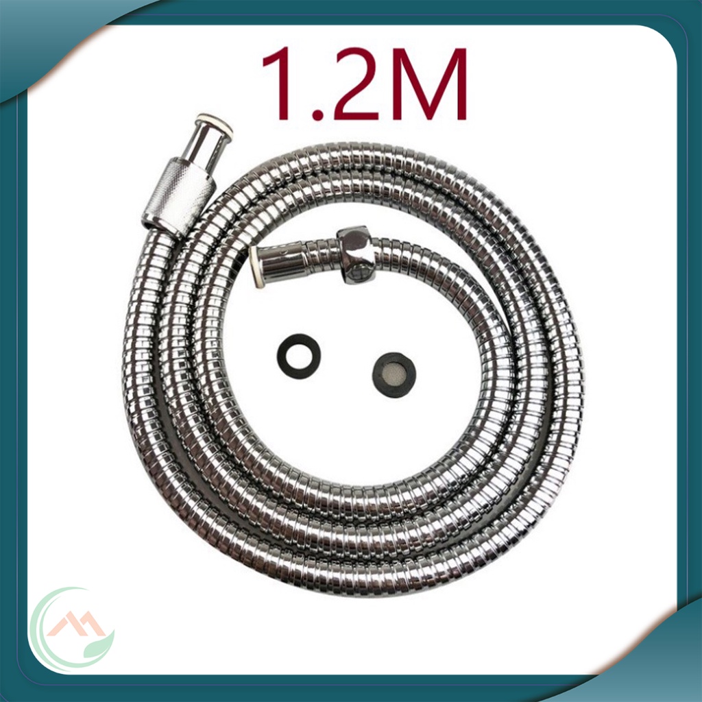 Dây sen , dây xịt vệ sinh inox 1.2m cao cấp phù hợp với mọi loại tay sen - QM.DS001