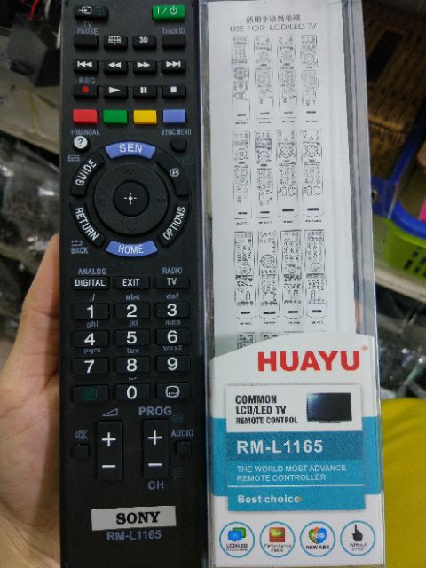 Điều khiển Tivi Sony 1165 ( Hàng hộp Tốt )