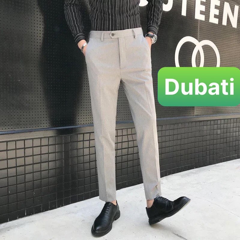 QUẦN NAM TÂY ÂU CHẤT VẢI CO GIÃN NHẸ MẶC ĐI CHƠI ĐI LÀM ĐỀU ĐƯỢC- DUBATI FASHION