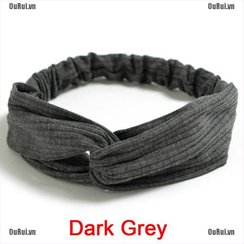 (FCC) Băng Đô Vải Thiết Kế Đơn Giản Thời Trang Cho Nữ