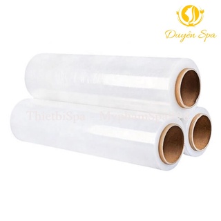 Màng co PE bọc hàng hóa quấn bụng giảm béo tắm trắng ủ tê màu Trong và Đen