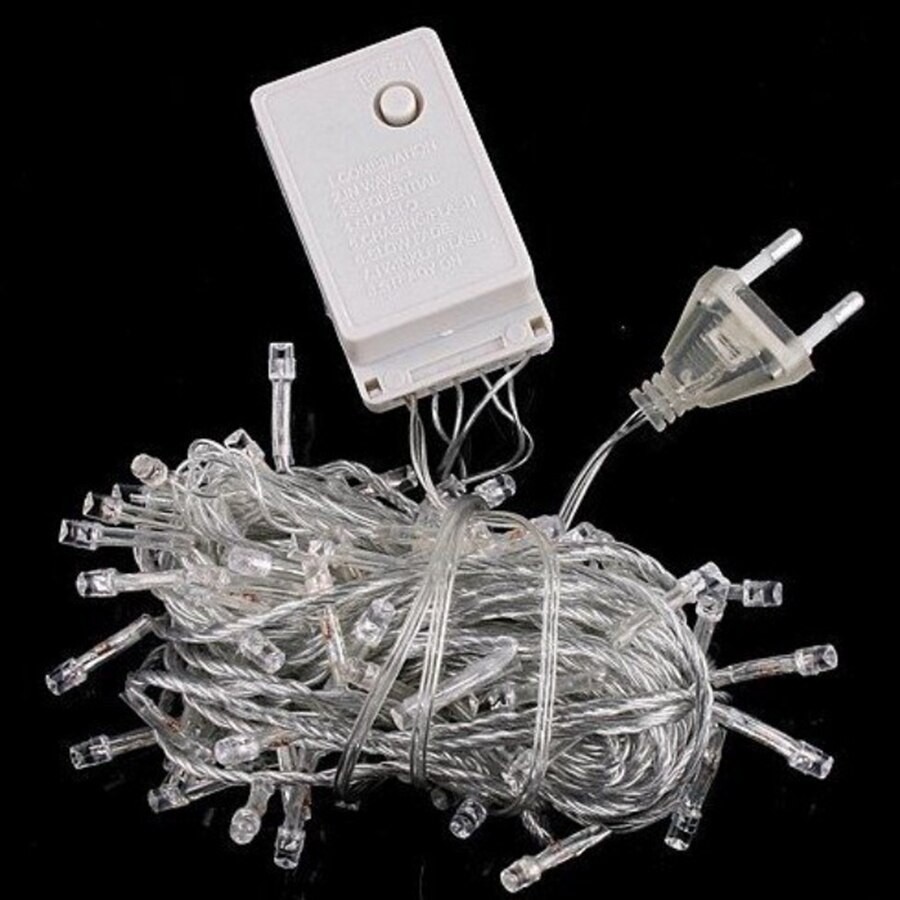 Dây đèn led đom đóm trang trí không chớp nháy 7.5m 50 bóng - ánh sáng vàng ấm | BigBuy360 - bigbuy360.vn