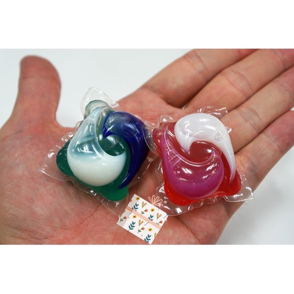 Viên giặt xả GelBall 3D Nhật Bản