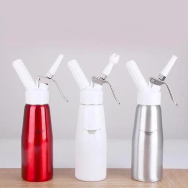 Bình Xịt Kem Tươi 500ml - Bạc