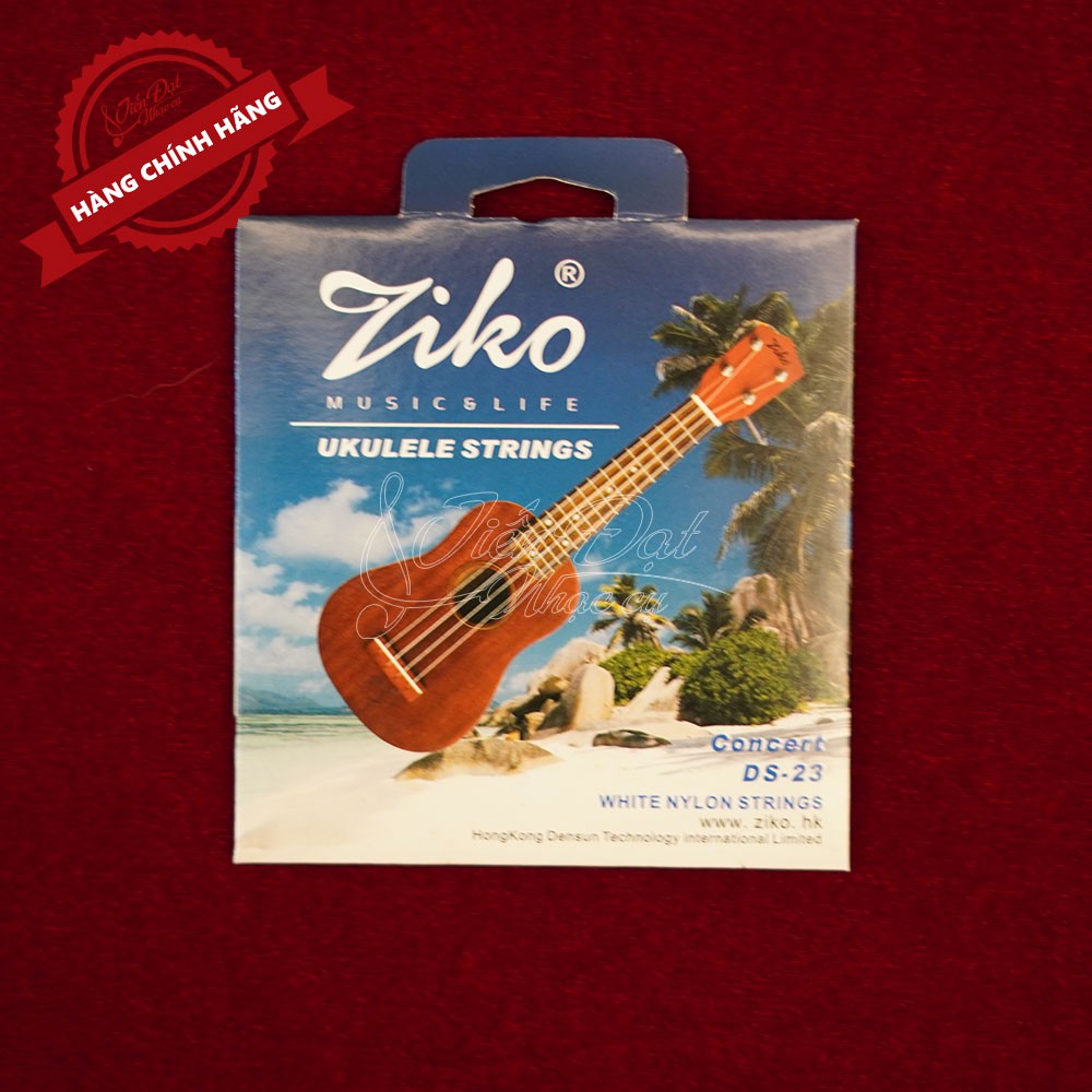 Dây Đàn Ukulele Zikko Soprano DS-21, Zikko Concert DS-23 Chính Hãng, Độ Bền Cao