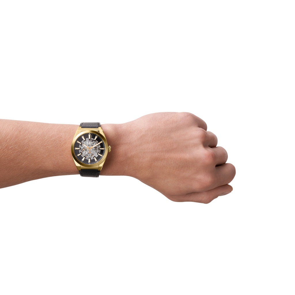 Đồng hồ nam Fossil EVERETT dây da ME3208 - màu đen