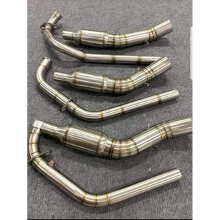 cổ pô 2 khúc inox 304 gắn ex , winner , winner X , r15 , mt15 ...v.v