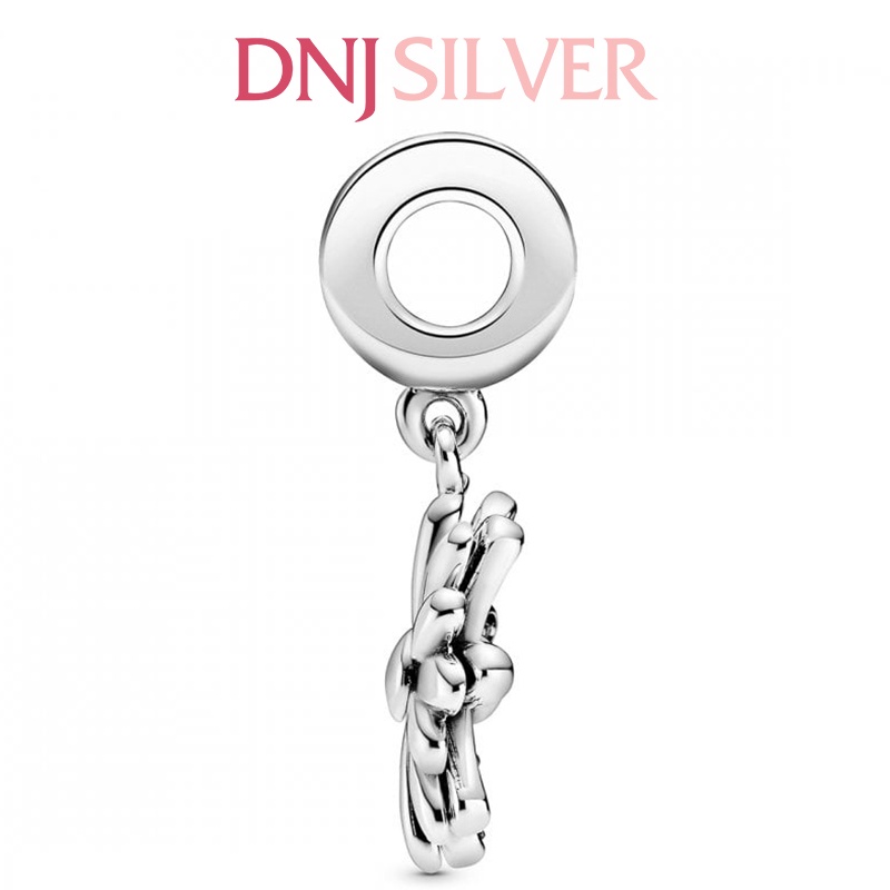 Charm bạc 925 cao cấp, hàng chuẩn bạc - Charm Sparkling Daisy Flower thích hợp để mix vòng tay charm - DN036