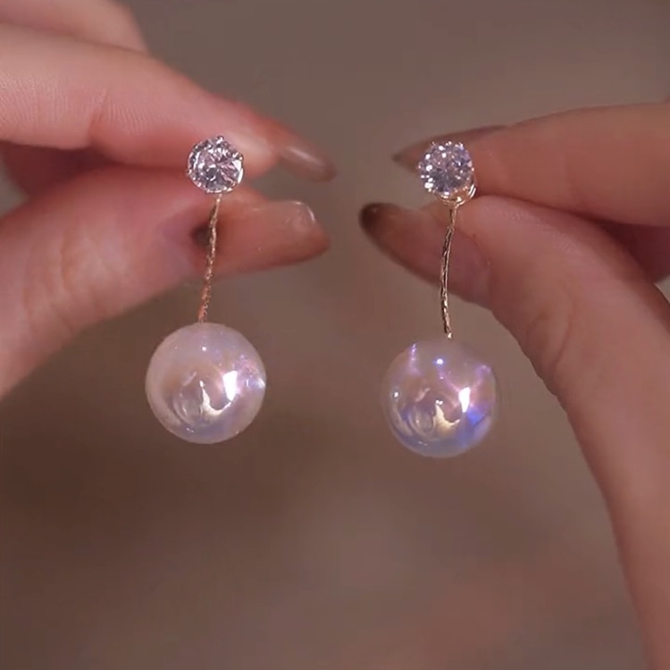 Bông Tai Dáng Dài Hình Đuôi Nàng Tiên Cá 2022 Nhiều Màu Xinh Xắn