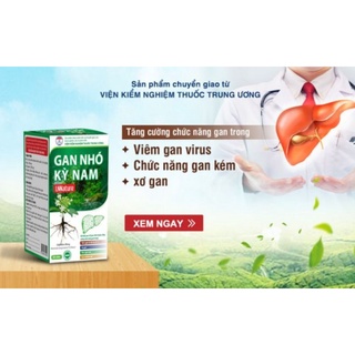 Gan Nhó Kỳ Nam - Hỗ trợ tăng cường chức năng gan trong các trường hợp viêm gan virus, men gan tăng cao, gan nhiễm mỡ