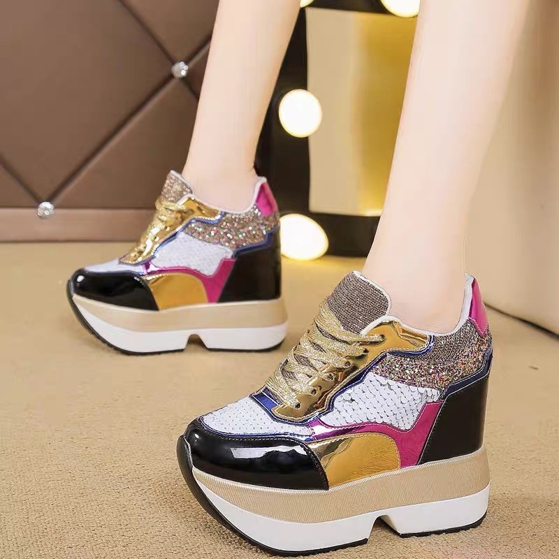Giày thể thao đế độn nữ 12cm