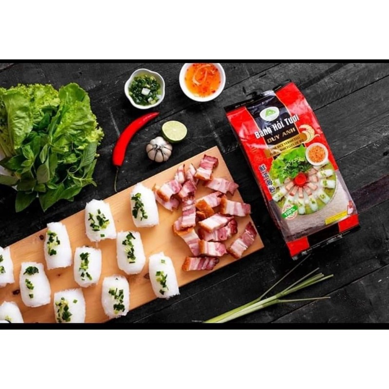 Bánh hỏi tươi dạng khô Duy Anh Foods túi 400gr, bánh hỏi khô tiêu chuẩn xuất khẩu