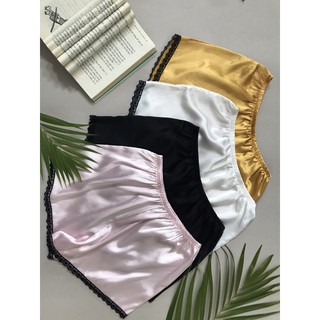 Quần đùi lụa satin mát mịn đủ màu