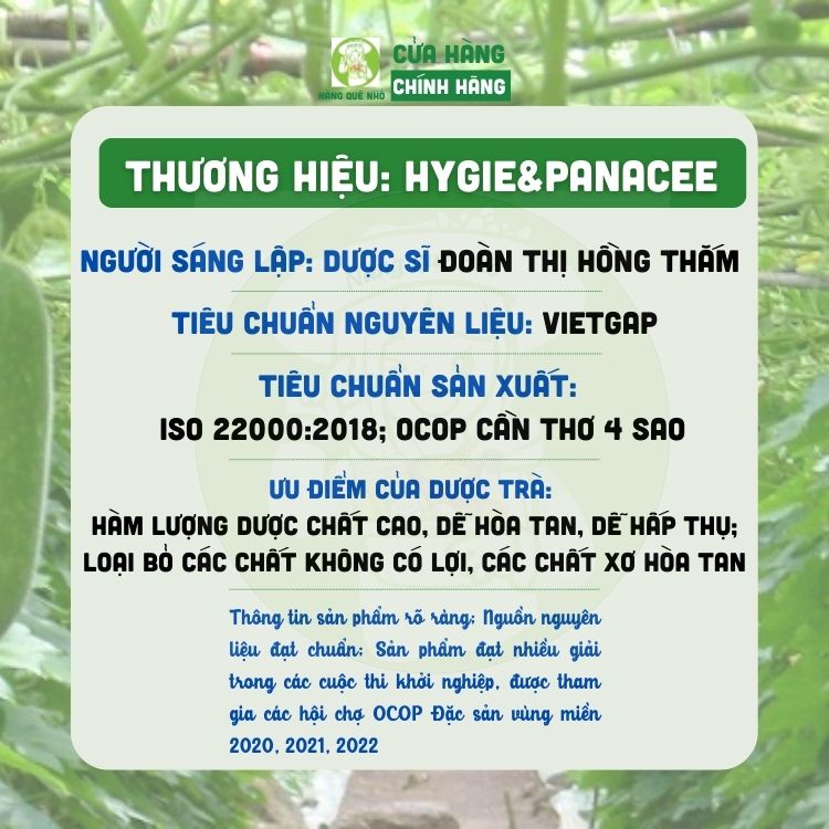 Trà Diếp Cá Hòa Tan Hygie Giảm Mụn Giảm Nóng Trong, Trà Hòa Tan Thanh Nhiệt Mát Gan Không Mùi Không Tanh