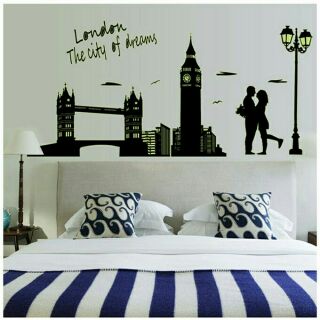 Decal dán tường thành phố London