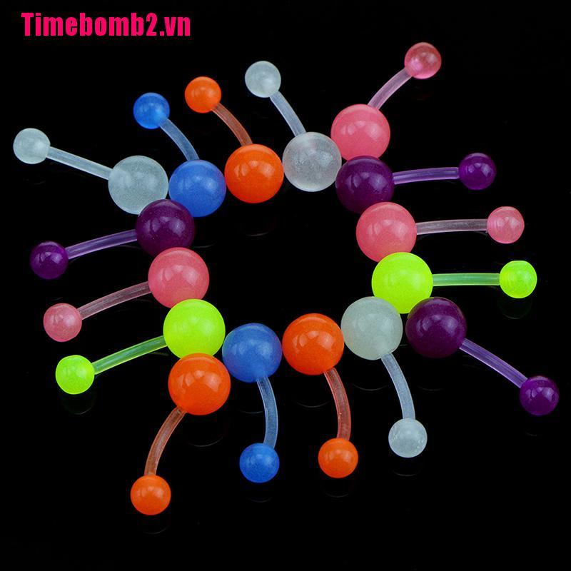 ### 1 Bộ Khuyên Rốn Dạ Quang Nhiều Kiểu Dáng