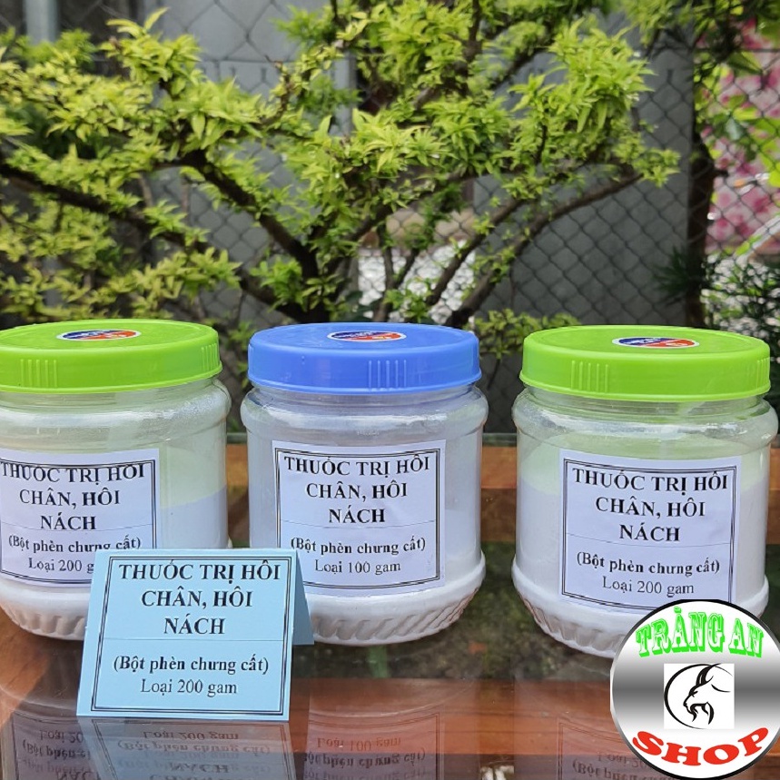 Bột Phèn Chua Chưng Cất Ngăn Ngừa Hôi Chân, Hôi Nách Phương Pháp Cổ Truyền Khử Mùi Hiệu Quả