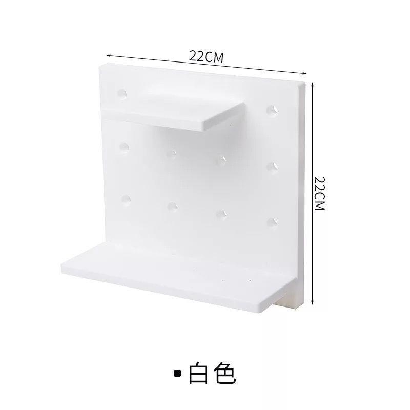 Bảng dán/treo tườngPegboard  có vách ngăn,làm bằng nhựa cao cấp, trang trí cho phòng ngủ, phòng khách thẩm mĩ cao