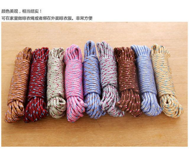 Cuộn Dây Phơi Bọc Vải 10m