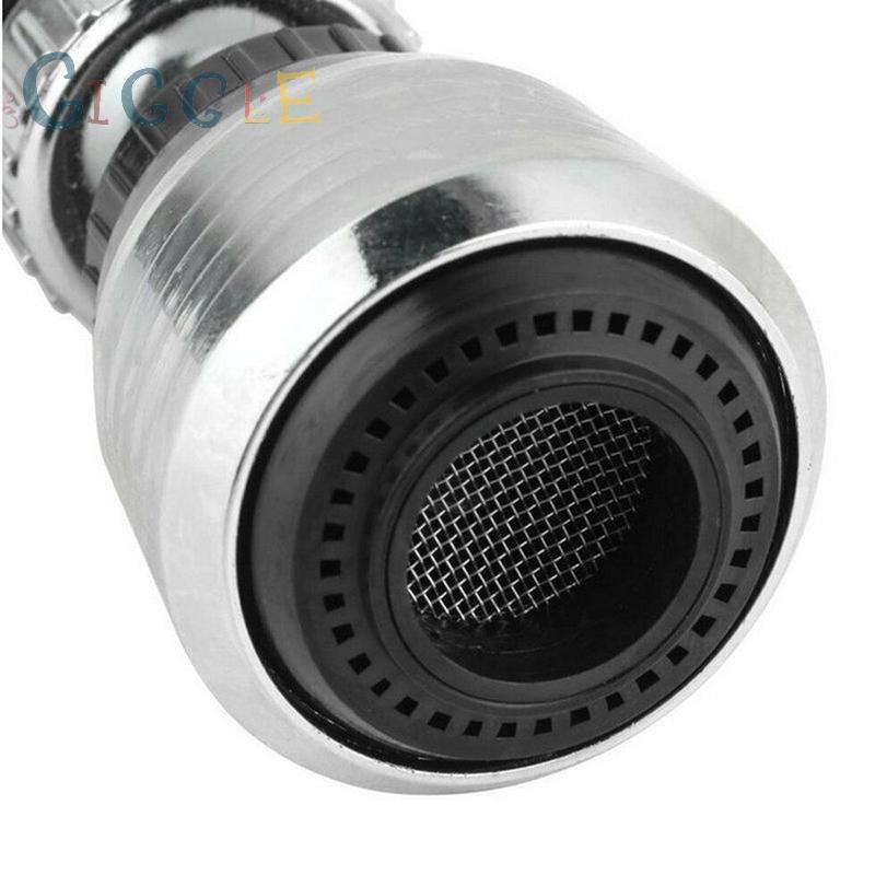 Đầu vòi nước xoay 360 độ bằng crom ABS chống văng siêu bền cho nhà bếp