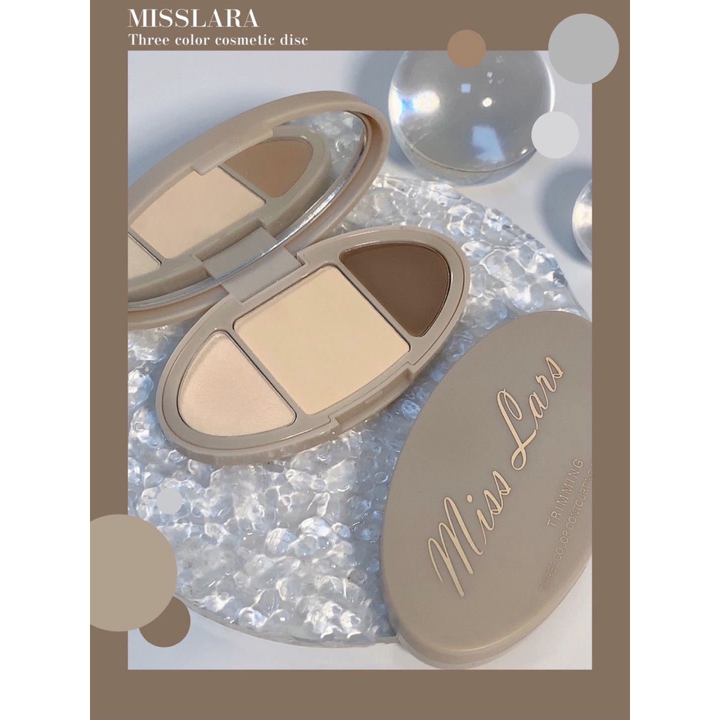 Phấn bắt sáng tạo khối ba màu sắc độ bóng cao | BigBuy360 - bigbuy360.vn